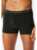 Schiesser Retro Short / Pant Cotton Flex in Schwarz