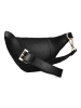 Lazarotti Bologna Leather Double-Zip Gürteltasche Crossbody Leder 25 cm black