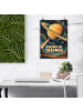 Mr. & Mrs. Panda Poster Planet nostalgisch Design mit Spruch in Weiß
