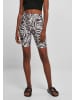 Urban Classics Urban Classics Radlerhosen in blackzebra