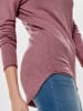 ONLY Langer Feinstrick Pullover Stretch Sweater ONLMILA in Rosa