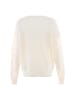 faina Damen Strickpullover in WOLLWEISS