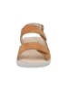 Solidus Damen Sandaletten Honey - Weite H in Braun