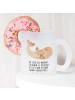 Mr. & Mrs. Panda Tee Tasse Robbe Liegen mit Spruch in Transparent