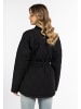 DreiMaster Vintage Baumwolljacke Mit Leichter Wattierung in Schwarz