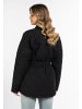 DreiMaster Vintage Damen Baumwolljacke Mit Leichter Wattierung in Schwarz