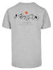 F4NT4STIC T-Shirt Discover the world in grau meliert