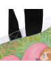Mr. & Mrs. Panda Tote Bag Faultiere Herz Design mit Spruch in Weiß