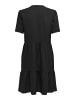 ONLY Glockenförmiges Kleid in Black