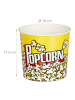 relaxdays 6x Popcorneimer in Gelb