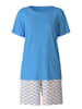 Calida Pyjama in azurit blue