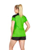 erima Damen Change By Erima Poloshirt in green/schwarz/weiss