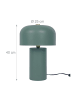 relaxdays Tischlampe "Pilz" in Grün - (H)40 x Ø25 cm