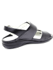 WALDLÄUFER Komfort Sandalen für Damen in schwarz