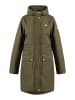 Schmuddelwedda Damen Regenparka in Militäroliv