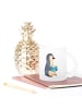 Mr. & Mrs. Panda Glas Pinguin Buch ohne Spruch in Transparent