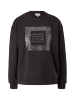 s.Oliver Sweatshirt langarm in Schwarz