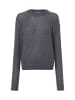 IPURI Strickpullover in anthrazit - 0007