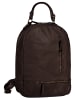 Samantha Look Rucksack echt Leder in braun