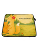 Mr. & Mrs. Panda Laptoptasche Fuchs Mama Design mit Spruch in Weiß