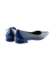 Högl Flache Pumps in Blau