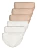 Nina von C. 6er Pack Damen Hüftslip in champagner-nude