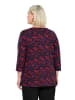 Ulla Popken Longshirt in schwarz