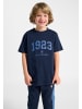 Hummel T-Shirt Hmljr Graphic Kinder in DRESS BLUES