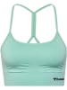 Hummel Hummel Top Hmltiffy Yoga Damen Atmungsaktiv Dehnbarem Feuchtigkeitsabsorbierenden Nahtlosen in OCEAN WAVE