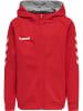 Hummel Baumwoll-Hoodie Hmlgo Kids Cotton Zip Hoodie in TRUE RED