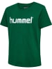 Hummel T-Shirt S/S Hmlgo Kids Cotton Logo T-Shirt S/S in EVERGREEN