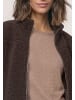 Street One Short Teddy Jkt in Auburn Brown
