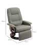 HOMCOM Relaxsessel in Grau 78L x 87B x 100H cm