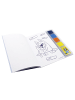 Bluey Fingerfarben Malset Ausmalbuch mit Farben und Vorlagen