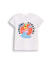 Coccodrillo T-Shirt mit kurzen Ärmeln in weiß