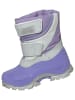 Spirale Kinder-Winterstiefel Simon gefüttert in grau/lila in grau/lila