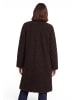 Zero  Wintermantel mit Stehkragen in Chocolate Plum