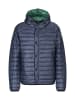 Replay Steppjacke Recycled Micro Ripstop Nylon in blau