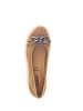 Gabor Fashion sportliche Ballerinas in braun