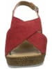Marco Tozzi Keilsandalen für Damen in rot
