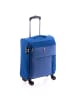 Gladiator 3700 4 Rollen Kabinentrolley 55 cm mit Dehnfalte blue
