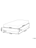 Beliani Kinderbett ROANNE in Beige/Dunkler Holzfarbton - (W) 100 x (H) 29 x (L) 213 cm
