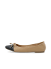 Bianco Ballerinas in NudeBlack