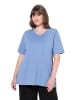 Ulla Popken Shirt in helles segelblau