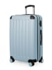 Hauptstadtkoffer Spree - Mittelgroßer Hartschalenkoffer Trolley TSA, 65cm, 4 Rollen, 74 L in Pool blau