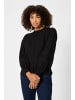 Kaffe Langarm-Bluse KAenya Regular fit in Black Deep
