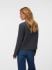 Vero Moda Strickjacke in Dark Grey Melange