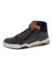 Geox Sneaker Uptown Kinder J Perth B.D - SYNT+WAX.LEA Blau