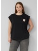 QS T-Shirt in 99D1_schwarz