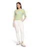 Betty Barclay Strukturshirt mit Rundhalsausschnitt in Foam Green